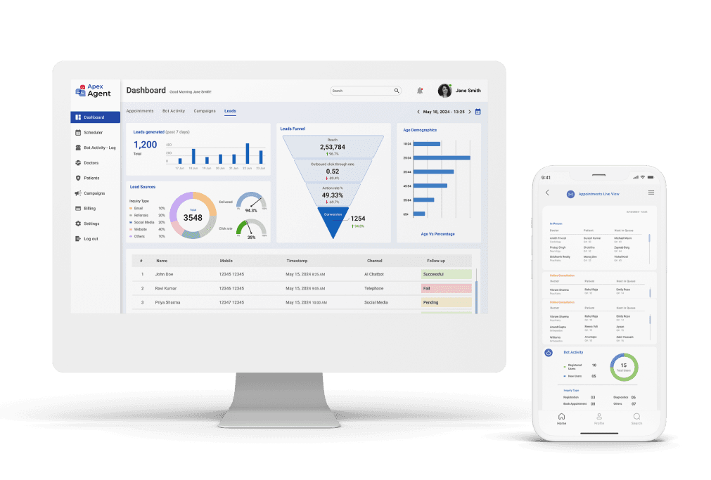 image elaborating Comprehensive Admin App